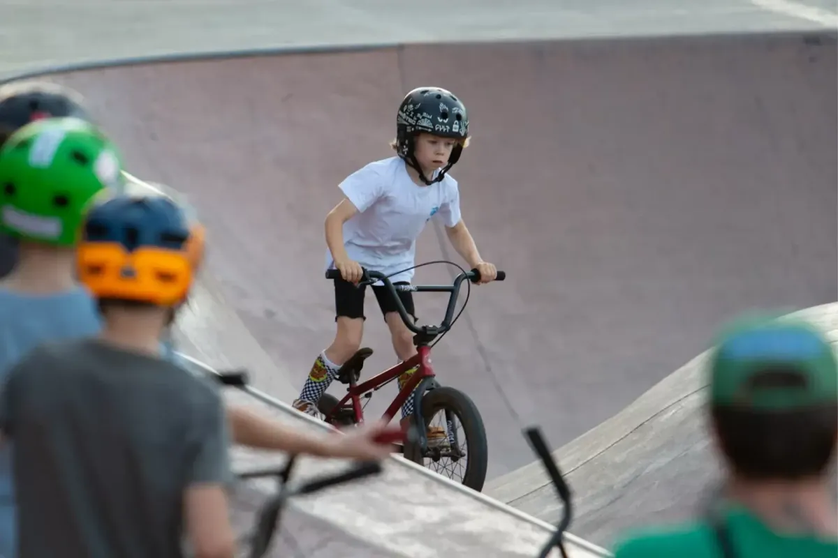 BMX teaches a valuable lesson: Success requires hard work and failure