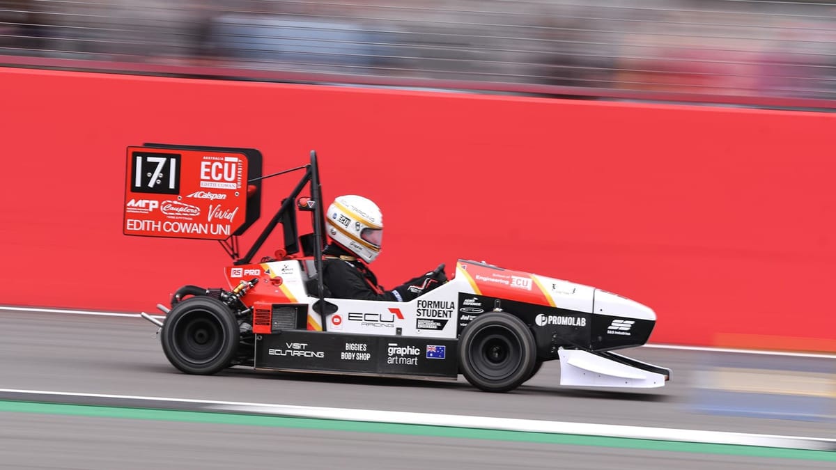 ECU Racing takes the win in the UK