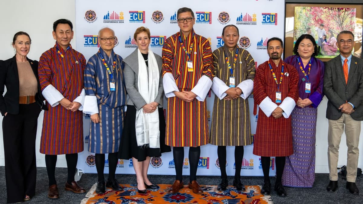 Bridging innovation: ECU hosts groundbreaking Australia-Bhutan Research Conference 2024