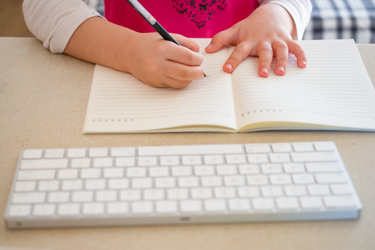 The writing is on the wall — Are kids ditching pens for keyboards?
